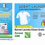 Contoh Spanduk Promosi Laundry